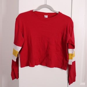 ME To WE Long-Sleeve Crop-Top (Size S)